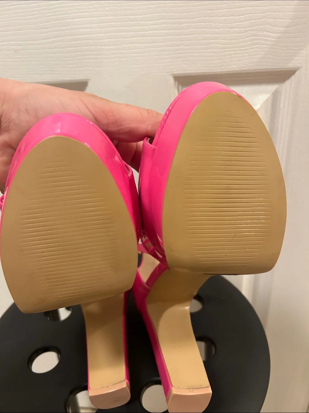 Pink Platform Heels Size 12